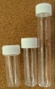 Tubes  Plastic Round Screw Top Bead Storage 2 Sizes x 5pcs  7ml 10ml